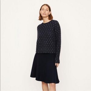 Vince Women's Starry Dot Jacquard Sweater